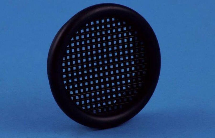 Nedco Ventilatierooster 56mm zwart