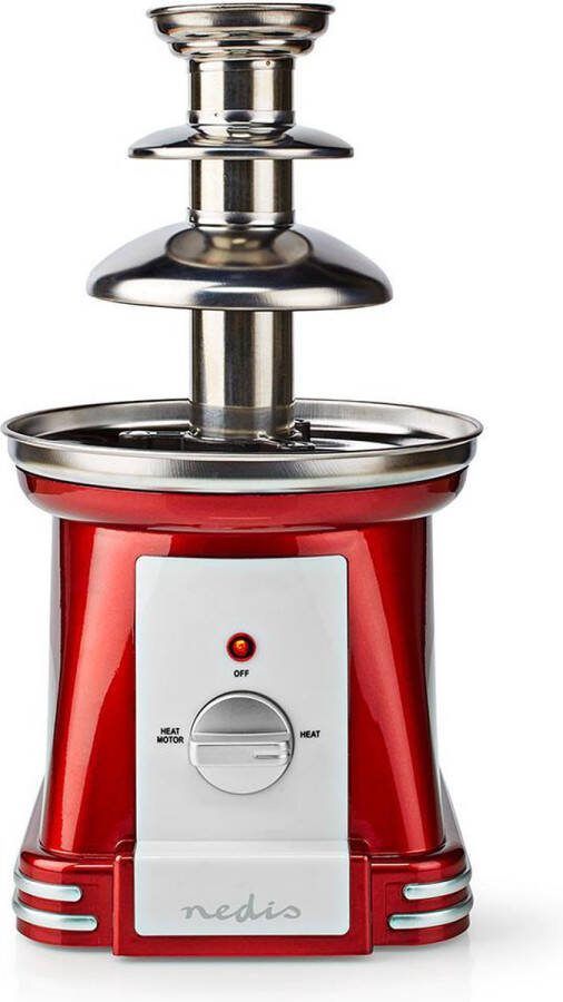 Nedis Chocolade Fountain | Fccf100frd | Rood