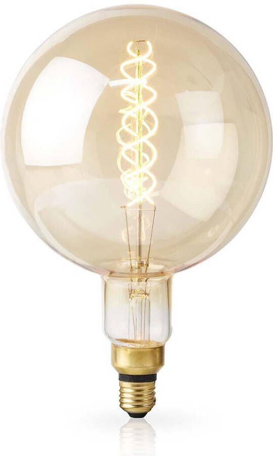Nedis LED-Filamentlamp E27 G200 5 W 280 lm 2000 K Dimbaar Warm Wit Retrostijl 1 Stuks