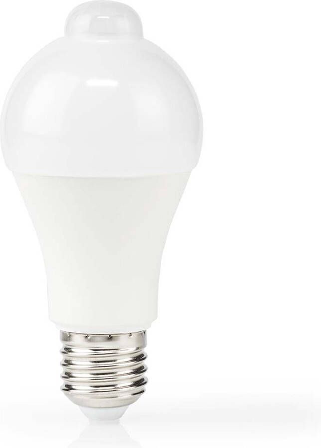 Nedis LED-Lamp E27 A60 4.9 W 470 lm 3000 K Wit Retrostijl Frosted Bewegingsdetectie 1 Stuks