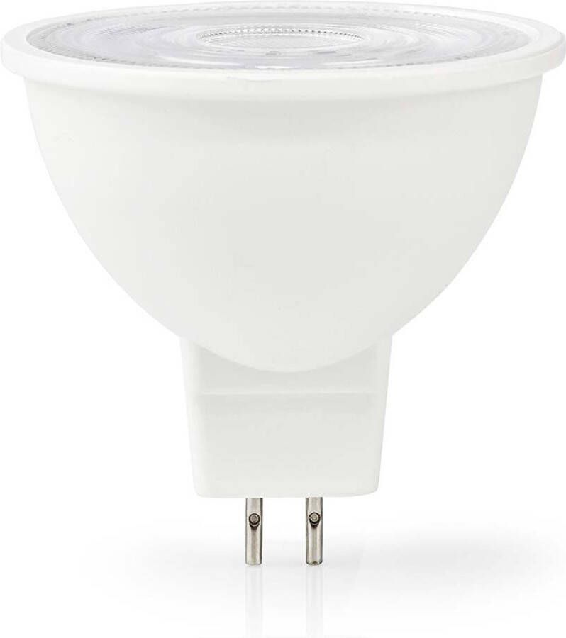 Nedis LED-Lamp GU5.3 Spot 6.5 W 550 lm 2700 K Dimbaar Warm Wit Doorzichtig Aantal lampen in verpakking: 1 Stuks