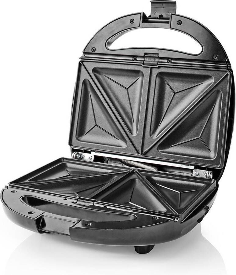 Nedis Multi grill | Grill Sandwich Waffle | 800 W | 21.5 x 12 cm | Automatische temperatuurregeling | Kunststof