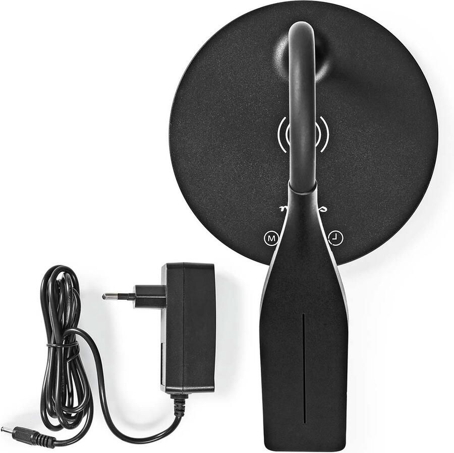 Nedis LED-Lamp met Draadloze Lader Dimmer Op LED Qi 15 W Met dimfunctie Koel Wit Natuurlijk Wit Warm Wit 2700 6500 K