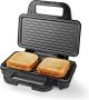 Nedis Sandwich maker | 900 W | 26.8 x 14.5 cm | Automatische temperatuurregeling | Aluminium Kunststof - Thumbnail 2