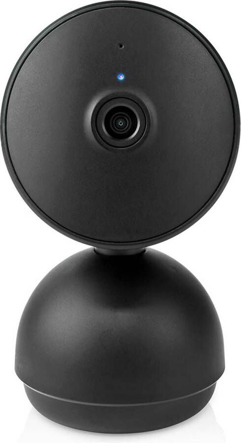 Nedis SmartLife Camera voor Binnen Wi-Fi Full HD 1080p Pan tilt Cloud Opslag (optioneel) microSD (niet inbegrepen) Onvif Met bewegingssensor Nachtzicht Zwart