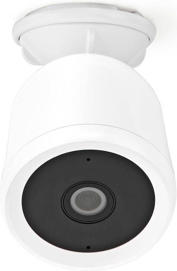 Nedis SmartLife Camera voor Buiten Wi-Fi Full HD 1080p IP65 Cloud Opslag (optioneel) microSD (niet inbegrepen) 12 V DC Met bewegingssensor Nachtzicht Zwart