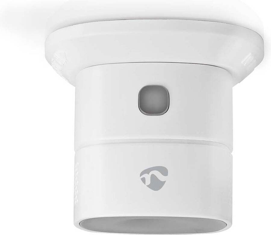 Nedis SmartLife CO Detector Zigbee 3.0 Batterij Gevoed Levenscyclus sensor: 10 Jaar EN 50291 Android™ IOS Met testknop 85 dB Wit