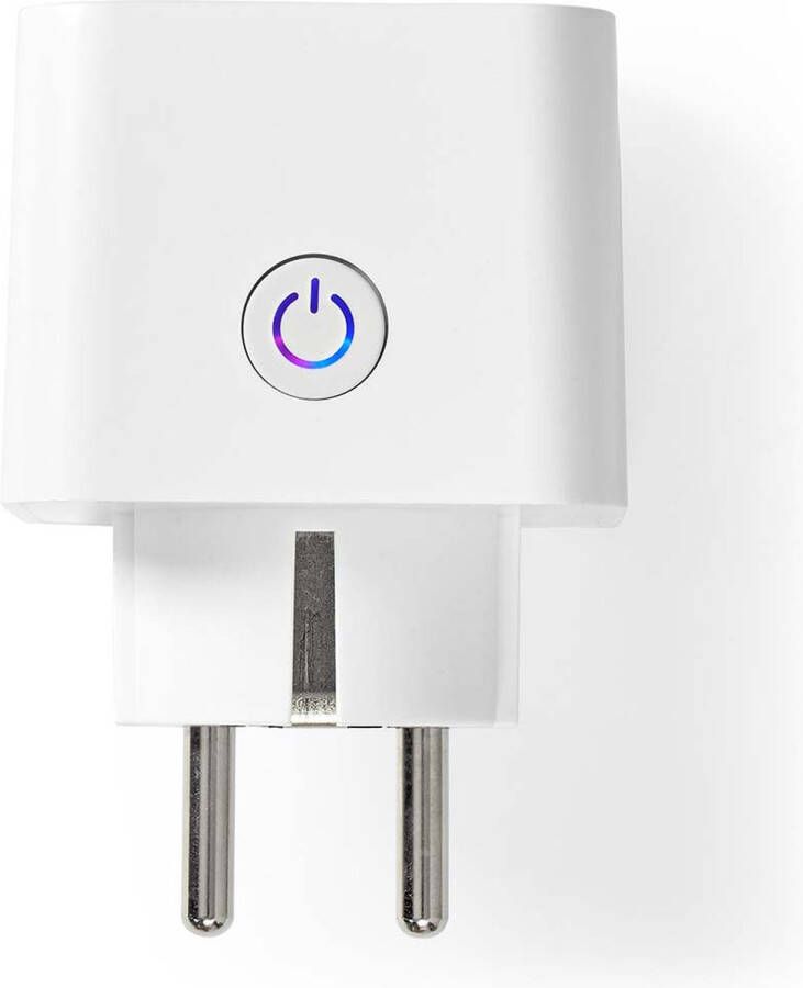 Nedis SmartLife Smart Stekker Wi-Fi Energiemeter 3680 W Type F (CEE 7 3) -10 45 °C Android™ IOS Wit