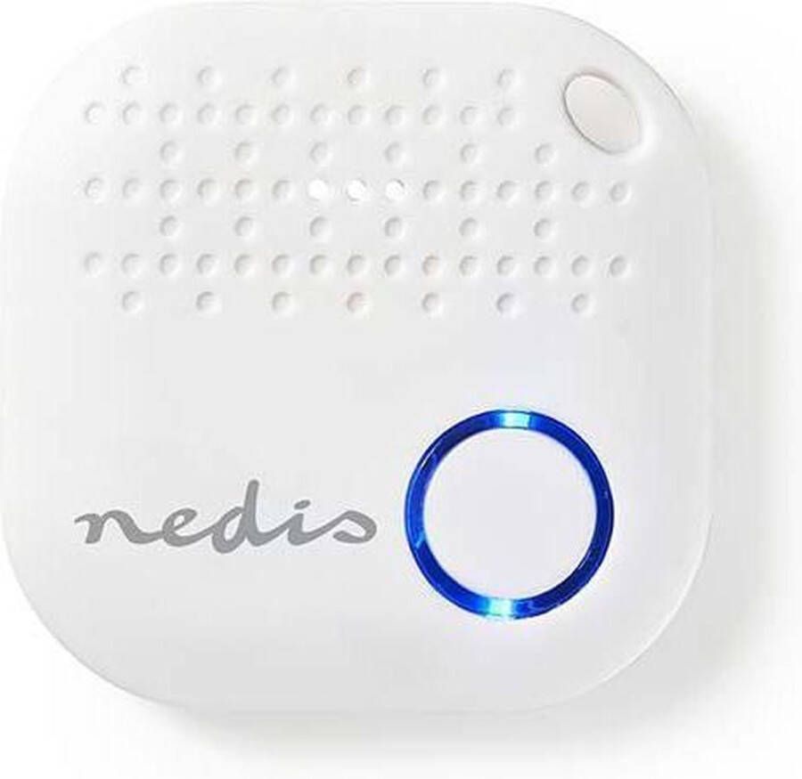Nedis TRCKBT30WT Tracker Bluetooth Werkt Tot 50 M Met Bewegingsdetectie Wit