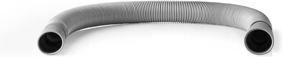 Nedis Uitrekbare afvoerslang 24 19 mm 29 22 mm 0.5 Bar 50 °C 2.00 m Schotel Wasmachine PVC Grijs