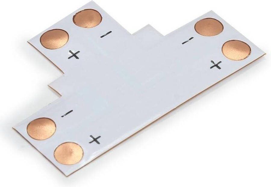 NedRo 5 Stuks 10mm T PCB Connector voor 1 kleur SMD5050 5630 LED strips