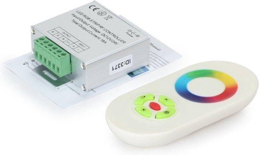 NedRo RF Touch Controller en Remote voor RGB LED strips Wit