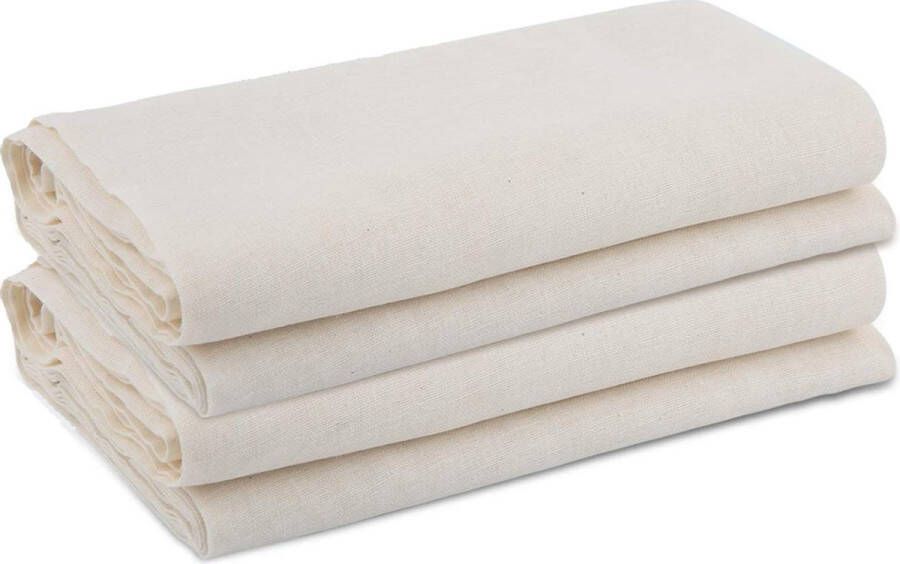 Needum Kaasdoek Neteldoek Passeerdoek Katoen – Ongebleekt – 90 x 180 cm
