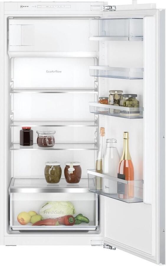 Neff KI2422FE0 inbouwkoelkast 122 cm Deur op deur