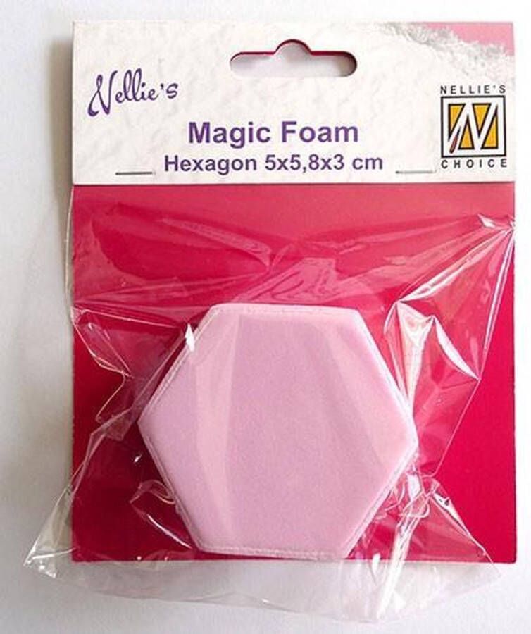 Nellie's Choice Magic Foam Blokken Set 4 Stuks Leuk voor Home Deco kaarten maken e.d.