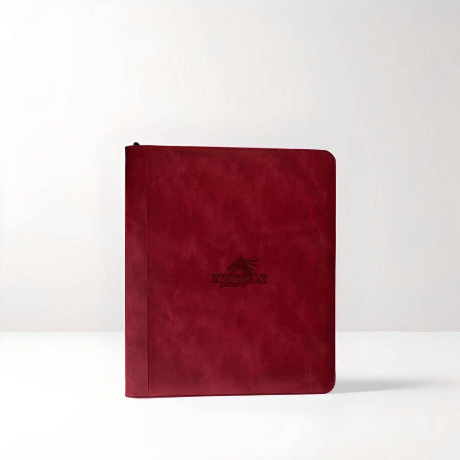 Nemesis EX Nemesis Toploader Binder Rood 9-pocket (252 kaarten) verzamelmap Pokemon Yu-Gi-Oh Lorcana