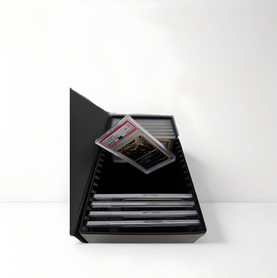 Nemesis EX Slab opslagbox opslag graded Pokemon kaarten o.a. PSA