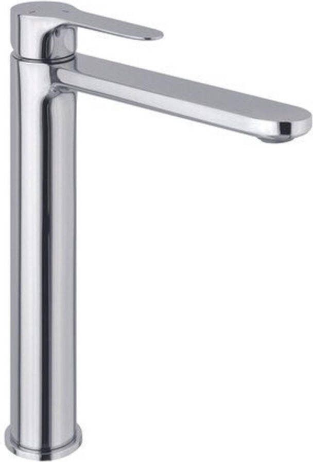 Nemo Nero wastafelkraan 29.1cm opbouw mengkraan messing chroom