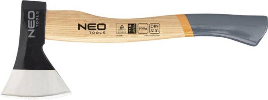 Neo tools NEO Handbijl Keukenbijl 800 gram. Houten steel. Gehard staal