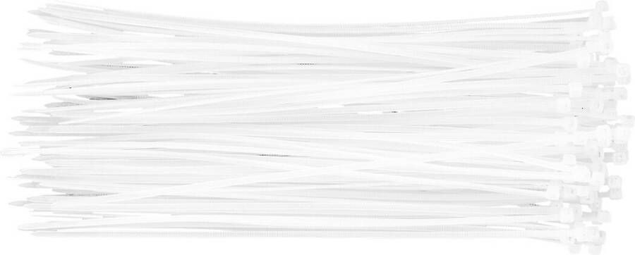 Neo tools NEO Kabelbinders Tie-rips 3 6 x 300 mm WIT 100 stuks