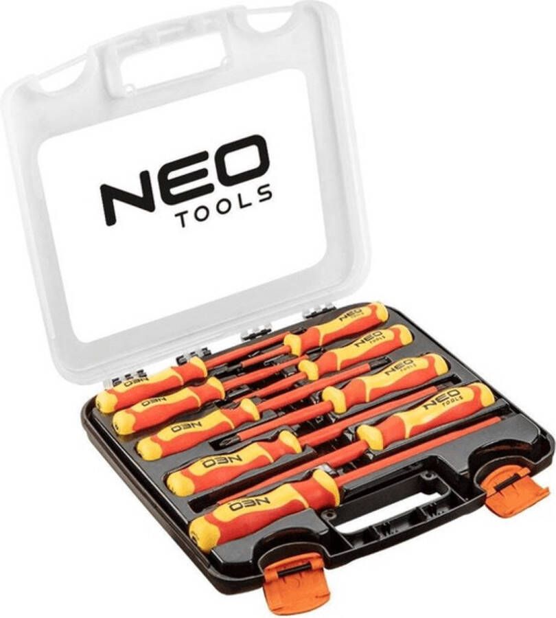 NEO Tools Neo-tools Pro Vde Schroevendraaierset Sl En Ph In Koffer (9-delig)