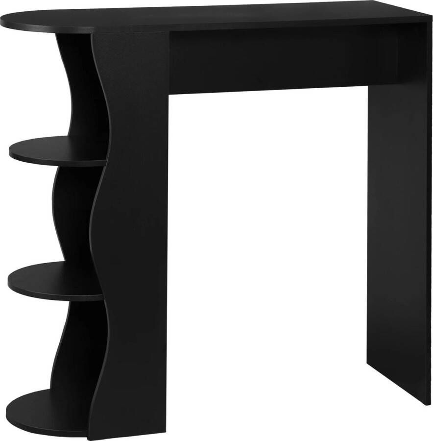 Neos Néos Bartafel Met 3 Planken Zwart 110x107x40cm