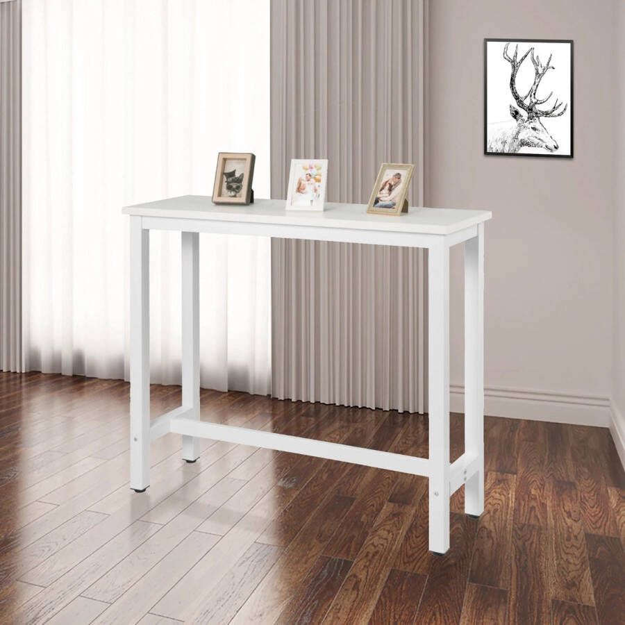 Neos Néos Bartafel Met Voetensteun Wit 120x40x100cm