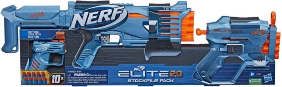 NERF Elite 2.0 Stockpile pack F5031EU4 Speelgoedblaster 8 jaar