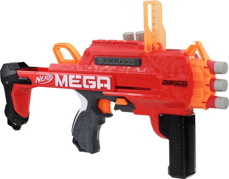 NERF Mega Bulldog Blaster + 6 Darts