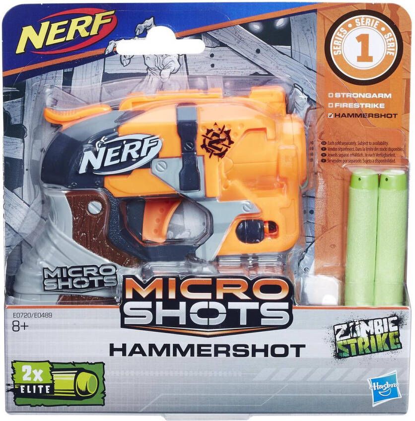 NERF Microshots Hammershot SE1 Speelgoedblaster