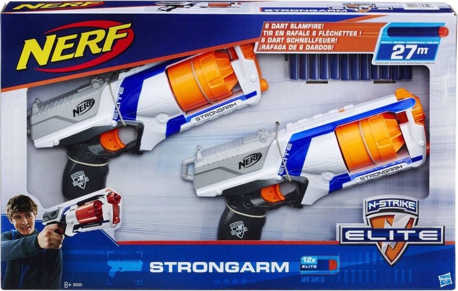 NERF N-Strike Elite Strongarm 2 Pack