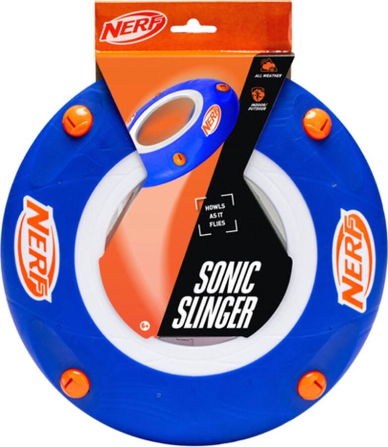 NERF Sonic Slinger Disc Frisbee