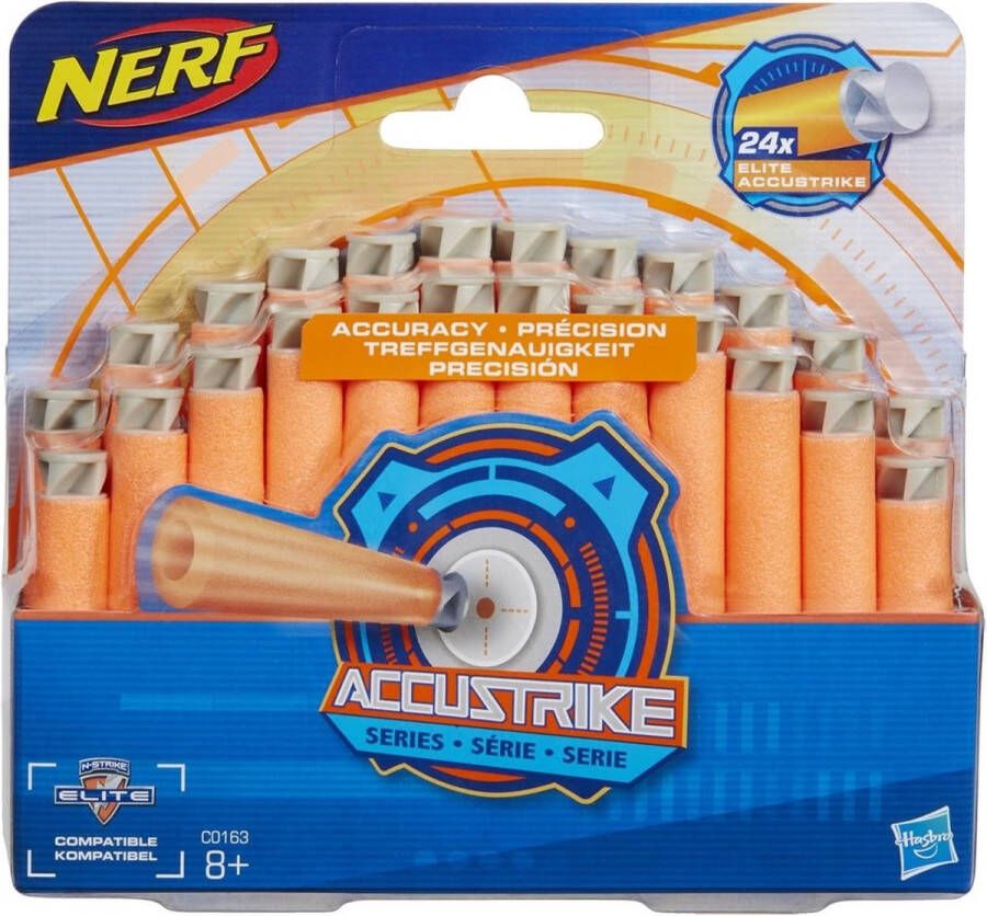 NERF Elite AccuStrike darts navulling 24 stuks