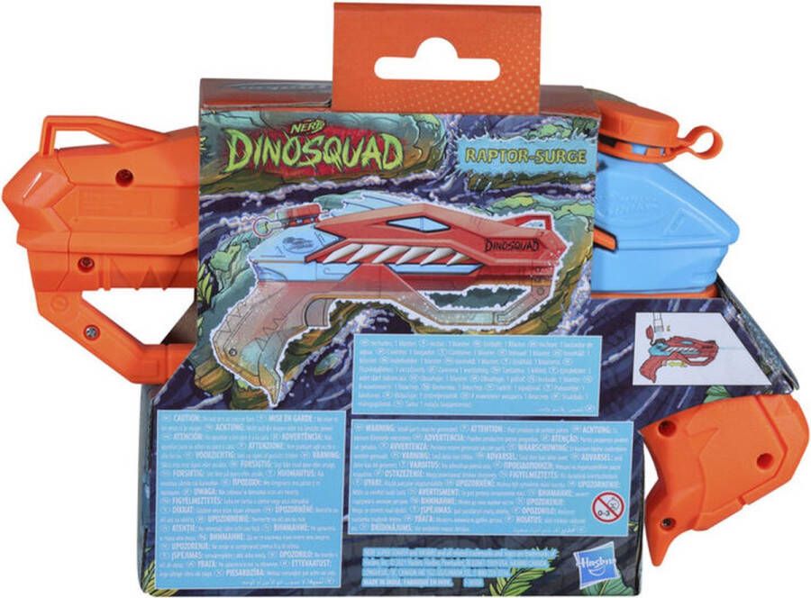 NERF SuperSoaker DinoSquad Raptor Surge Waterblaster