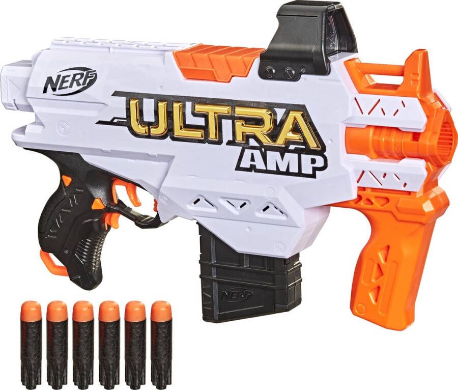 NERF speelpistool Ultra Amp junior 44 cm wit 2-delig