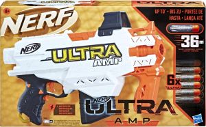 NERF speelpistool Ultra Amp junior 44 cm wit 2-delig