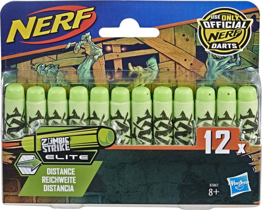 NERF Zombie Strike 12Pk Deco Dart Refill