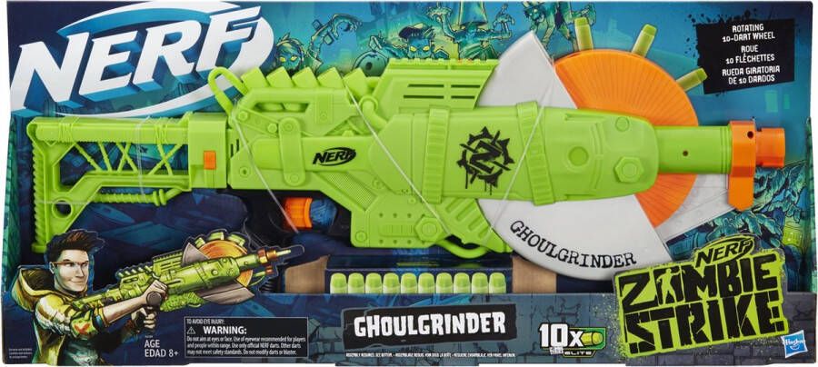 NERF Zombie Strike Ghoulgrinder Blaster E6184