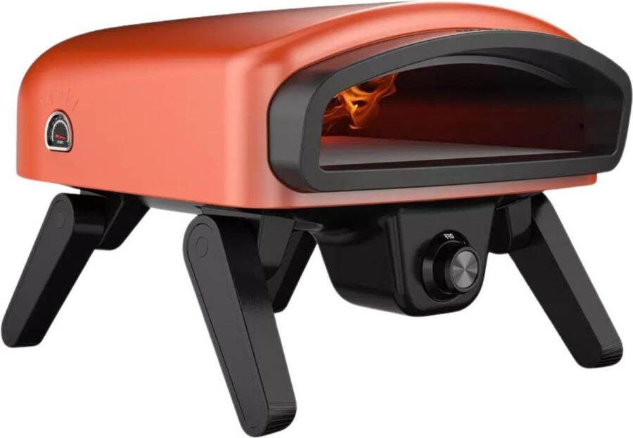 Nero Cooking Pizza Oven Op gas voor buiten Oranje voor ø 35 cm pizza's