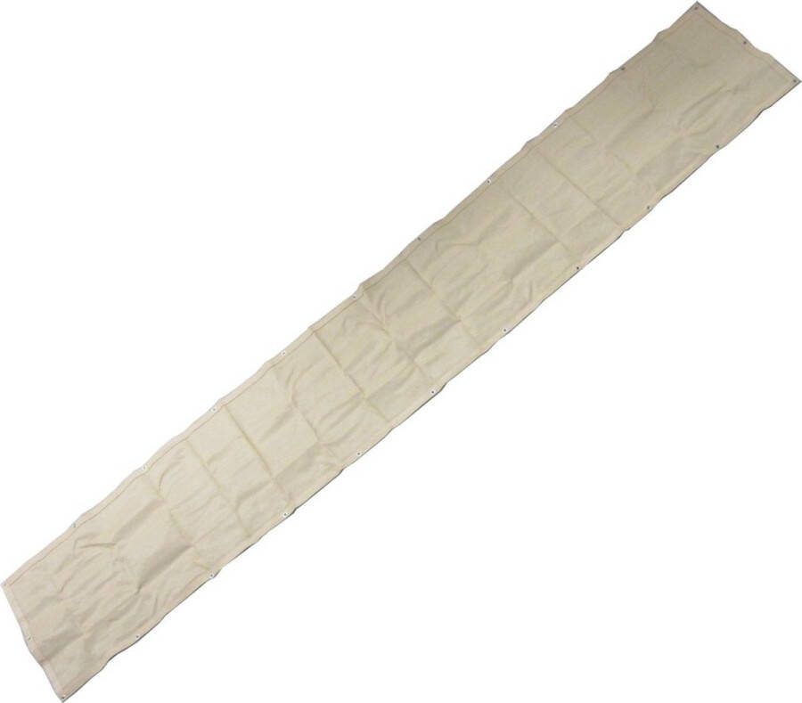 NESLING Balkondoek 80 x 500 cm gebroken wit Coolfit