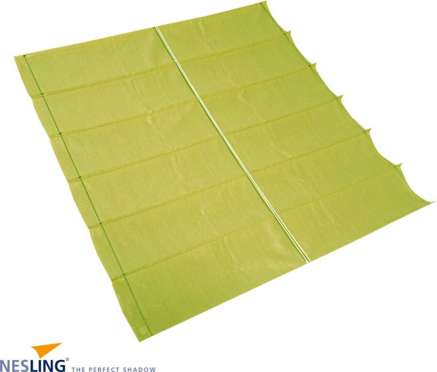 NESLING Coolfit harmonica schaduwdoek B200xL500cm Lime groen