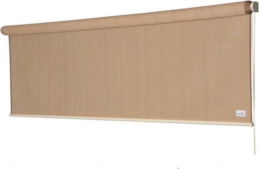 Nesling Coolfit rolgordijn zand 2.96 x 2.4 meter