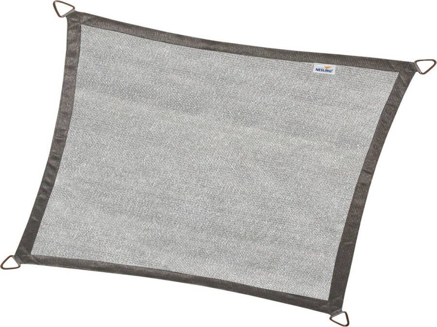 Nesling Coolfit schaduwdoek rechthoek antraciet 3x5 m. Met dit re