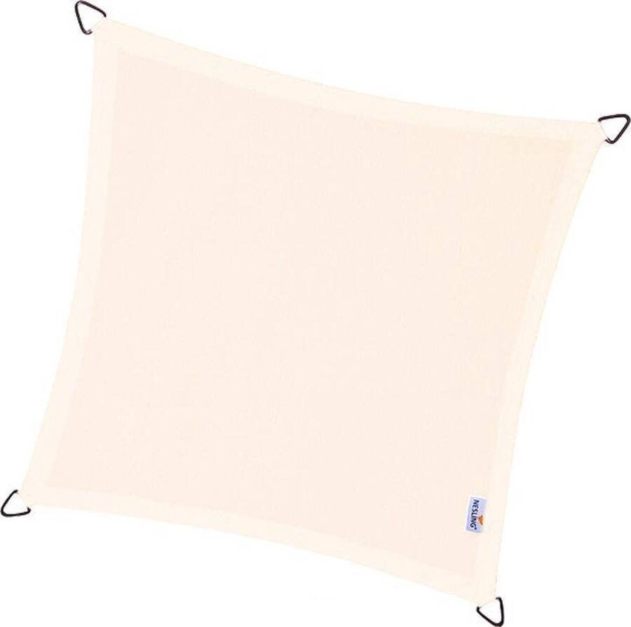 Nesling Dreamsail waterproof schaduwdoek vierkant 5x5x5x5 m Cream