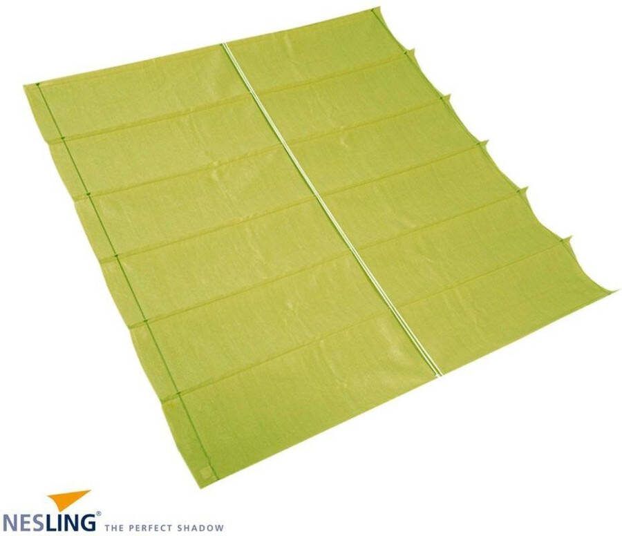 NESLING Coolfit harmonica schaduwdoek B200xL500cm Lime groen
