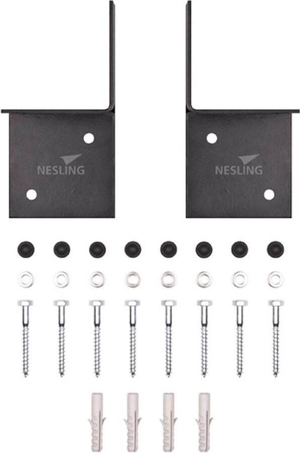 Nesling pergola muurelement set van 2