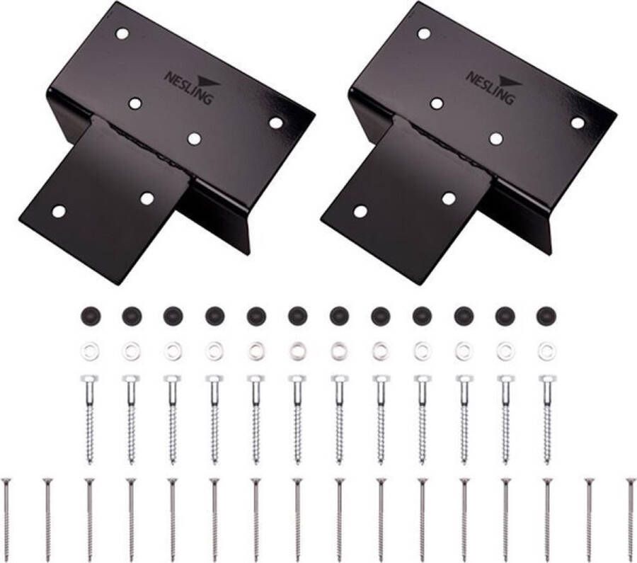 Nesling pergola verlengelement set van 2
