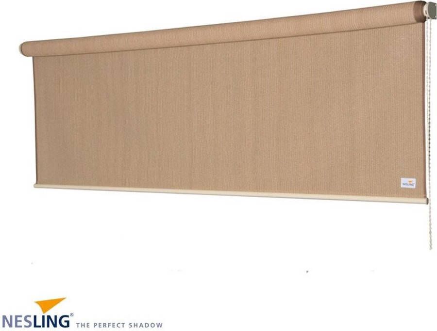Nesling Coolfit rolgordijn zand 2.48 x 2.4 meter