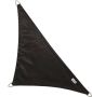 Nesling Coolfit schaduwdoek driehoek 90 graden zwart 4 x 4 x 5.7 meter - Thumbnail 1