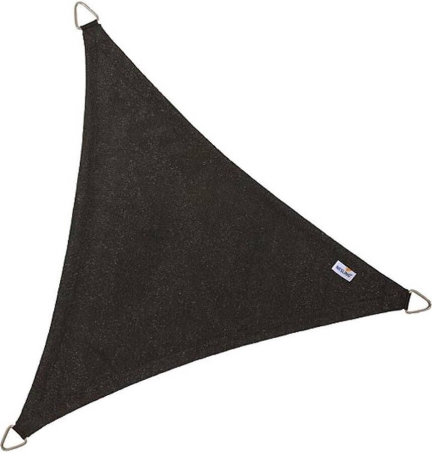 Nesling Coolfit schaduwdoek driehoek zwart 5 x 5 x 5 meter